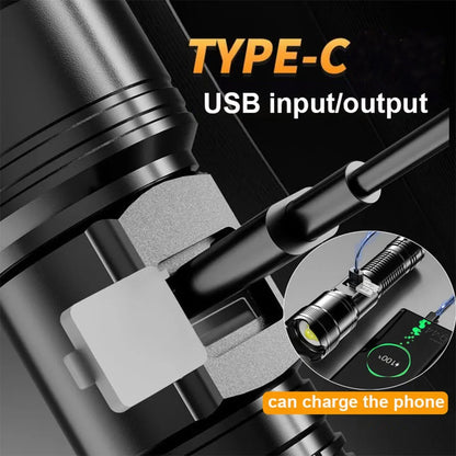 Super Bright USB Flashlight (Long Range)