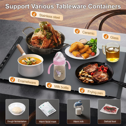 Electric Food Warmer Tray (Foldable)
