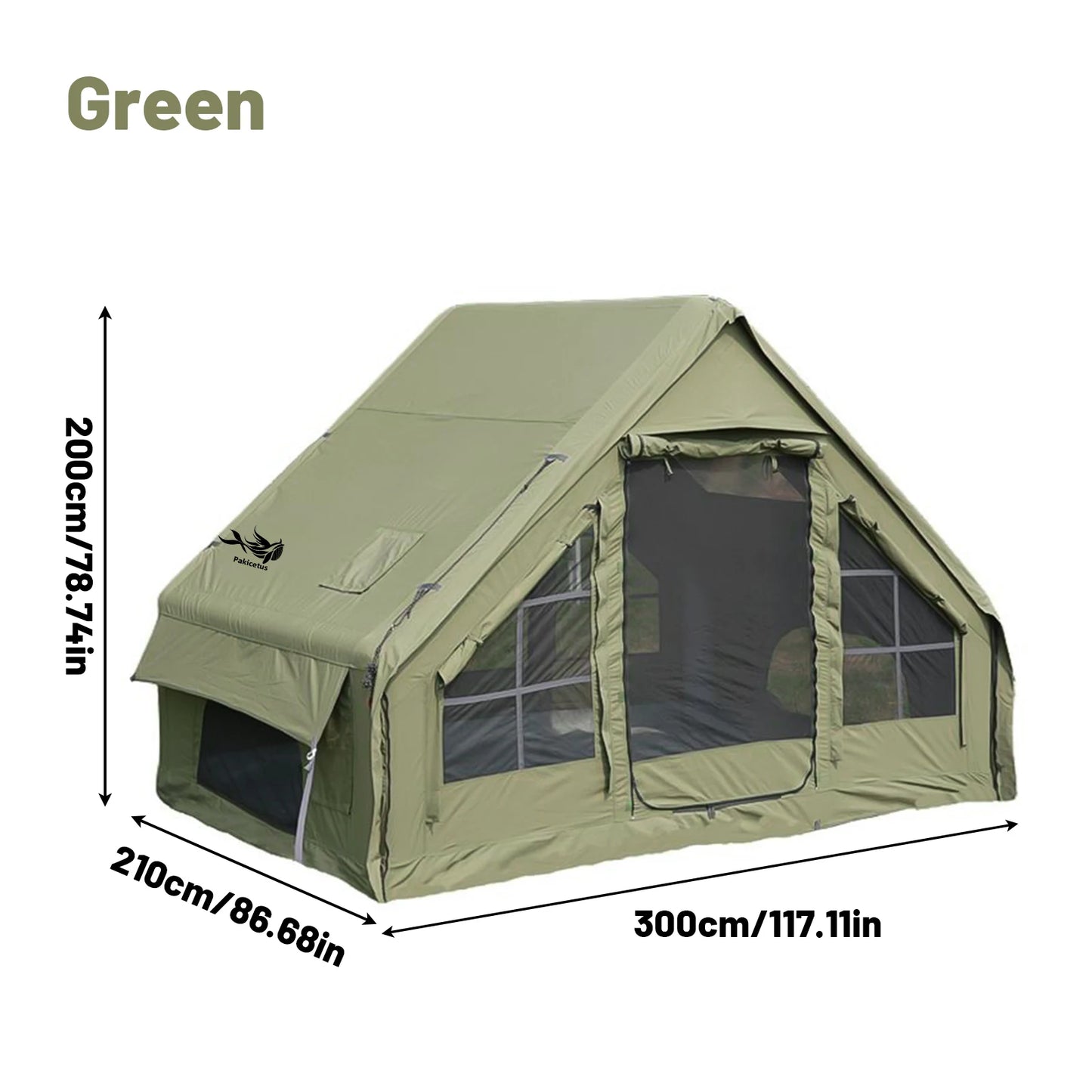 Luxury Inflatable Camping Tent (4/6/8 Person)