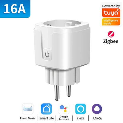 TNCE Tuya Smart Plug (WiFi/Zigbee, EU 16A/20A)