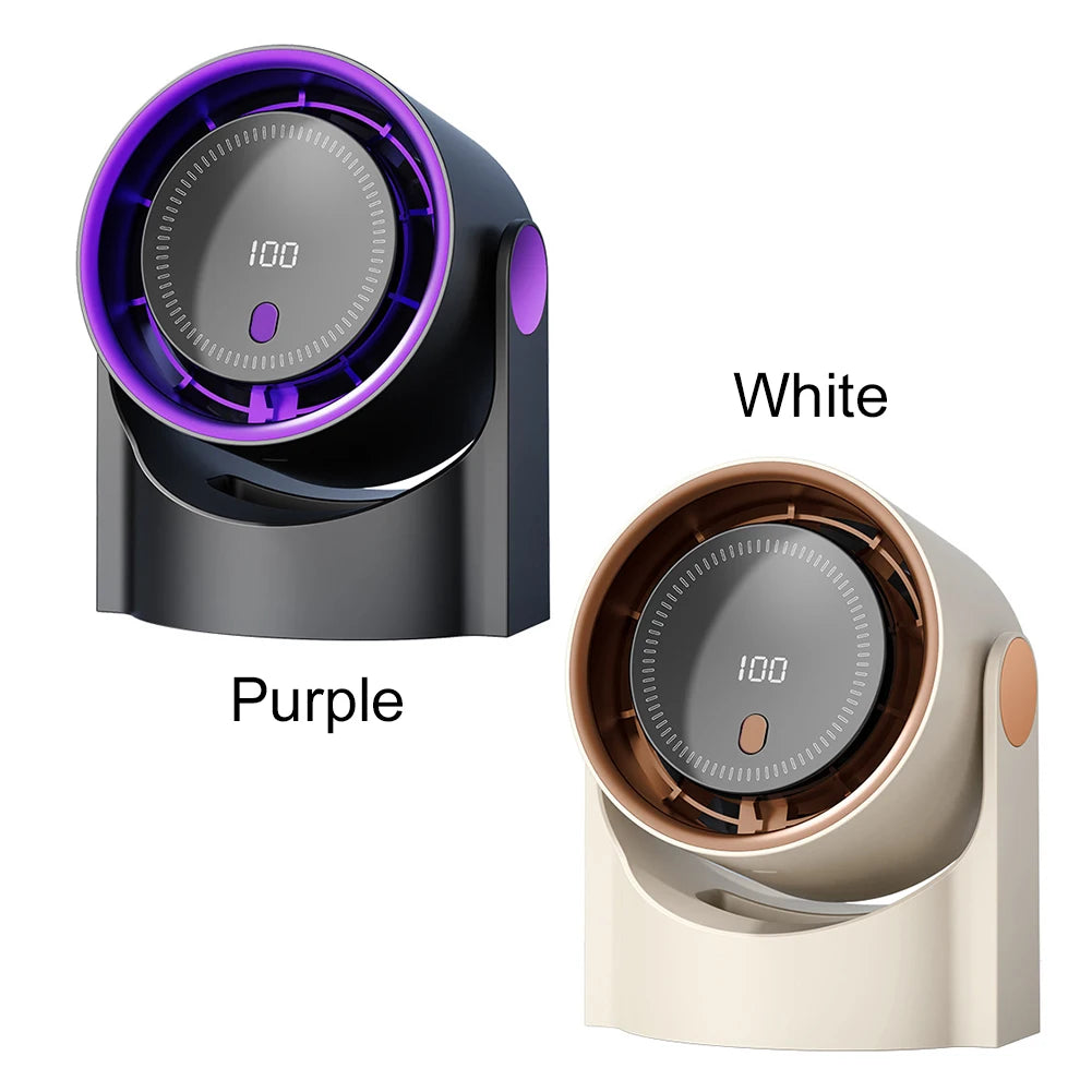 Bladeless Portable Desk Fan (100 Levels)