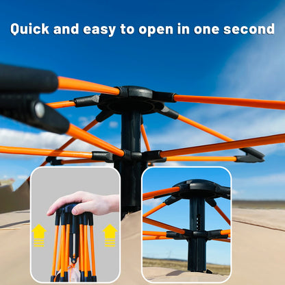 Automatic Pop-Up Camping Tent (4-Person)