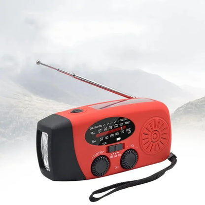 Hand-Crank Solar Emergency Radio