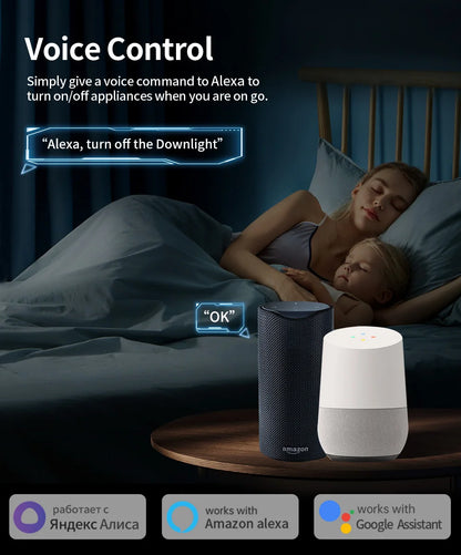 TNCE Tuya Smart Plug (WiFi/Zigbee, EU 16A/20A)