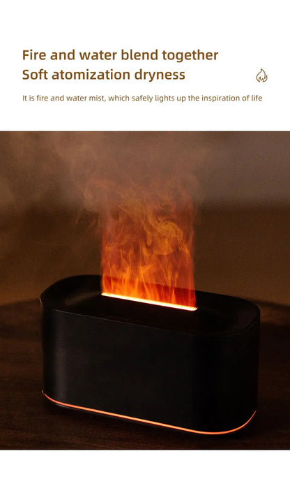 Flame Effect Essential Oil Diffuser