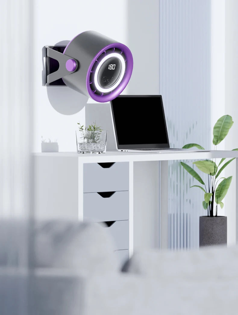 Desktop Bladeless Turbo Fan (1800mAh)