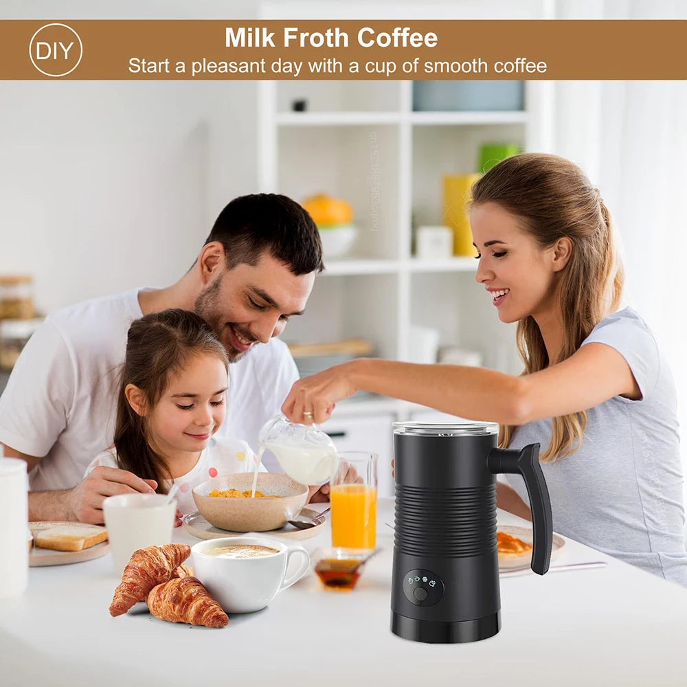 Automatic Electric Milk Frother (4-in-1)