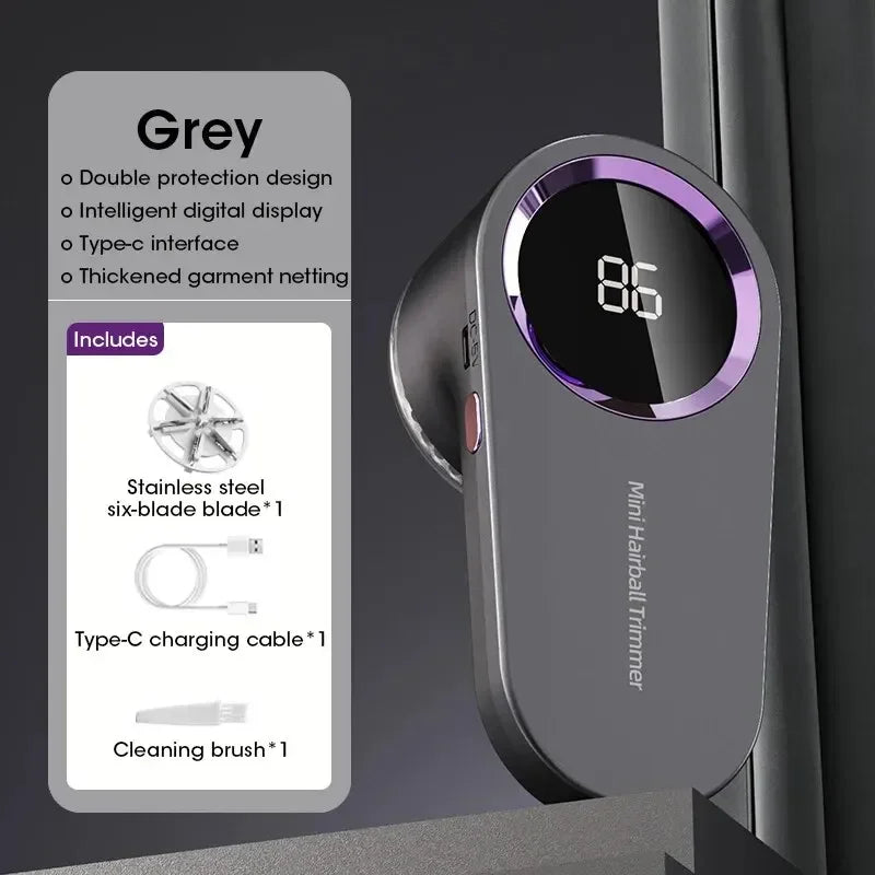 Electric Lint Remover with Digital Display