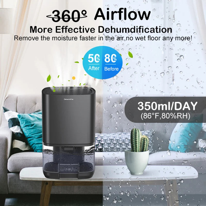 Portable Air Dehumidifier (EU/US Plug)