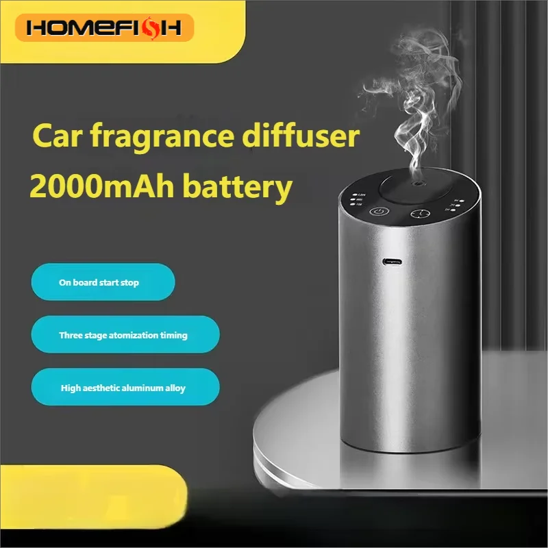 HOMEFISH Car Aroma Diffuser (Electric Nebulizer)