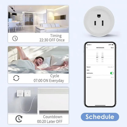 Tuya Smart WiFi Plug (US 10A)