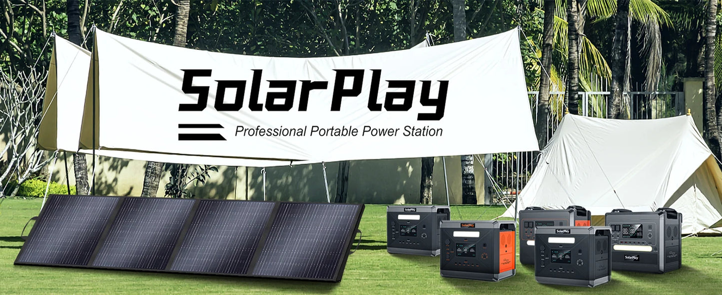 SOLARPLAY Portable Power Station (2160Wh)