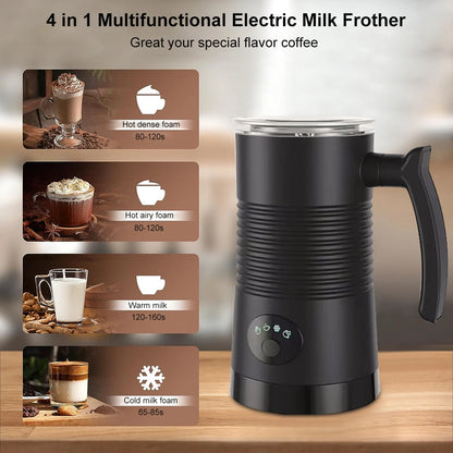 Automatic Electric Milk Frother (4-in-1)