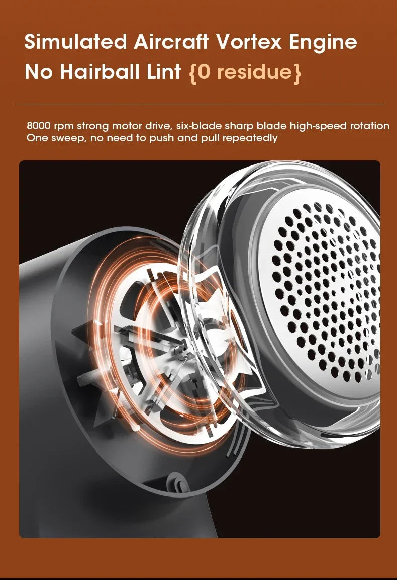 Electric Lint Remover with Digital Display