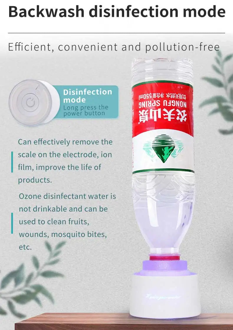 Hydrogen Water Generator Bottle (USB)