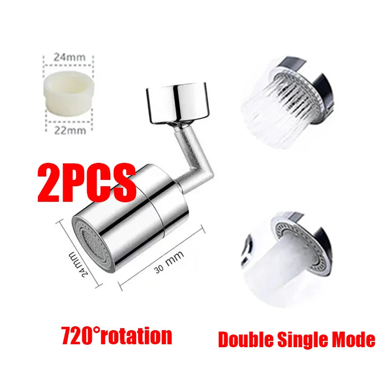 Rotatable Faucet Aerator Extender