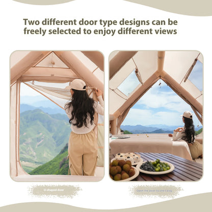 Luxury Inflatable Camping Tent (4/6/8 Person)