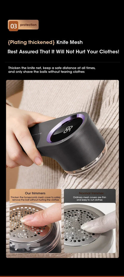 Electric Lint Remover with Digital Display