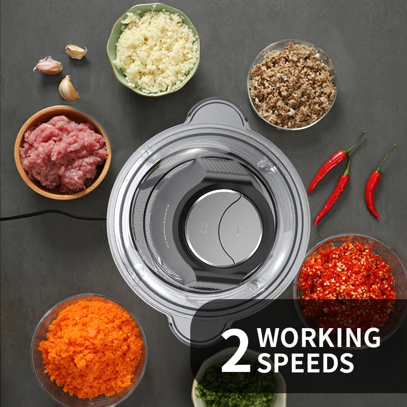 350W Electric Food Processor (2L)