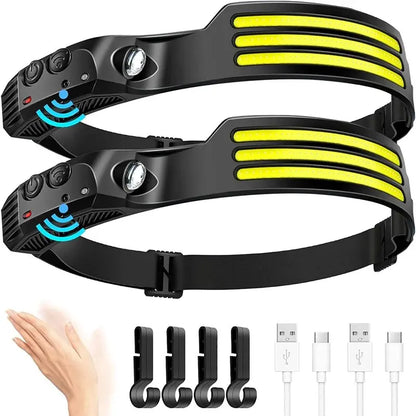 COB Rechargeable LED Headlamp