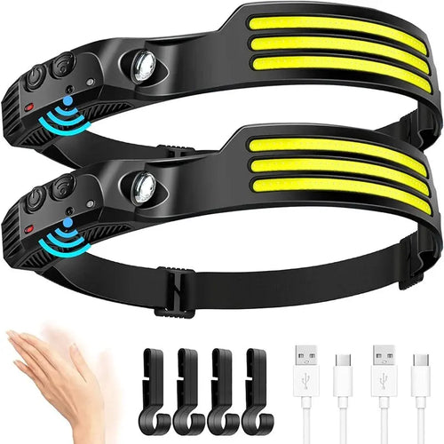 COB Rechargeable LED Headlamp