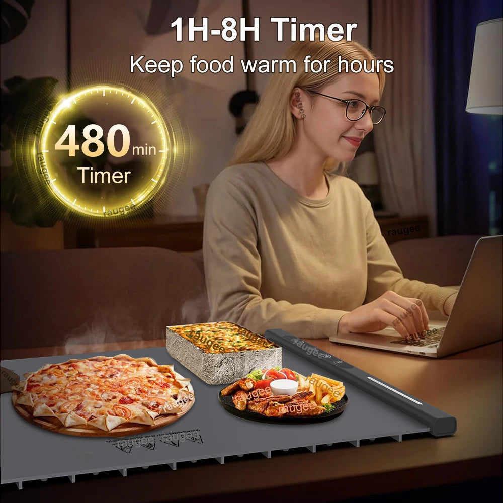 Electric Food Warmer Tray (Foldable)
