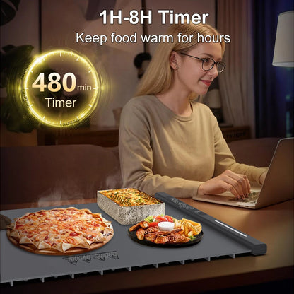 Electric Food Warmer Tray (Foldable)