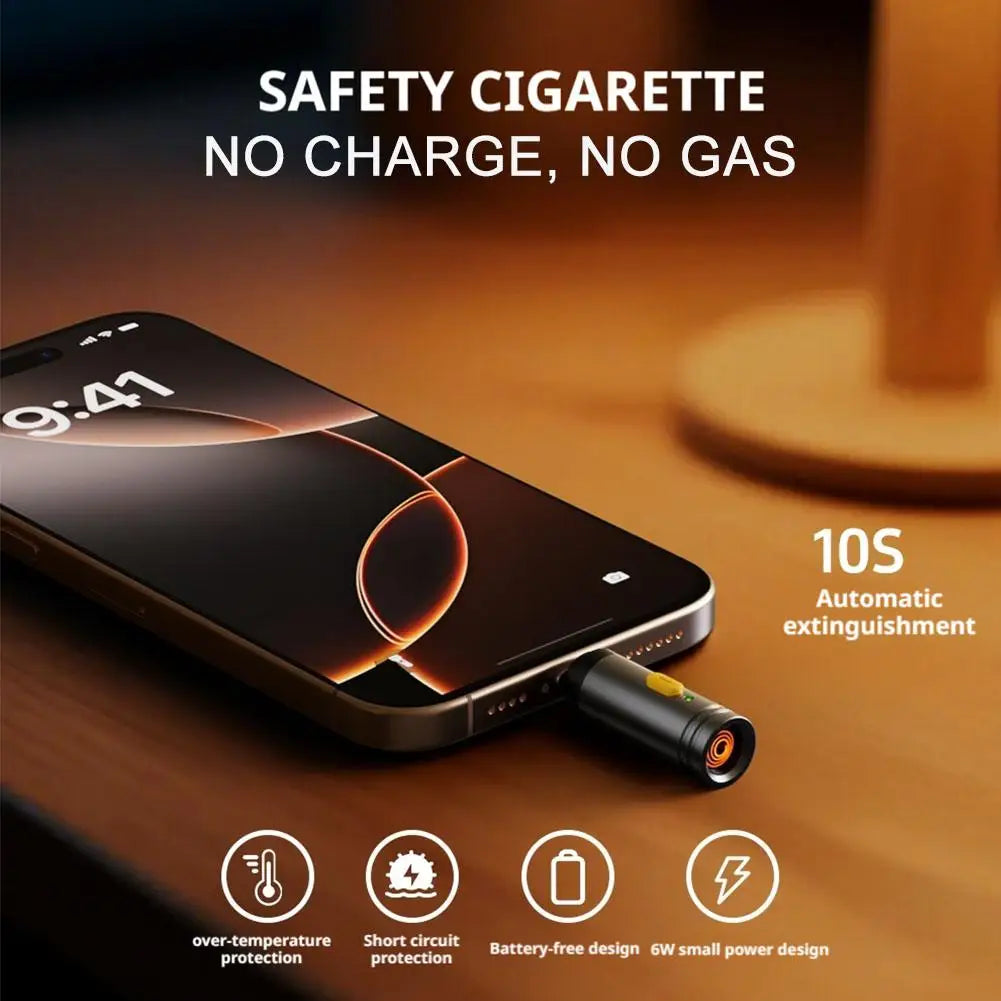 Type-C Electronic Flameless Lighter