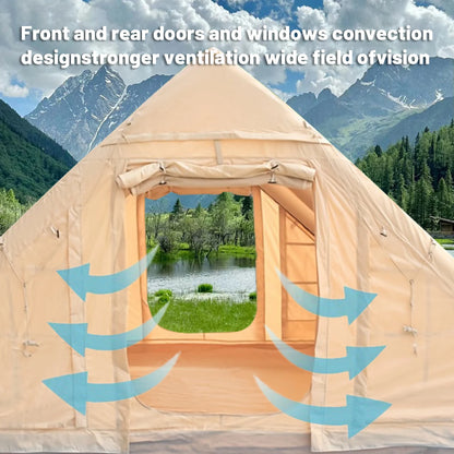 Inflatable Camping Tent (4–8 Person)