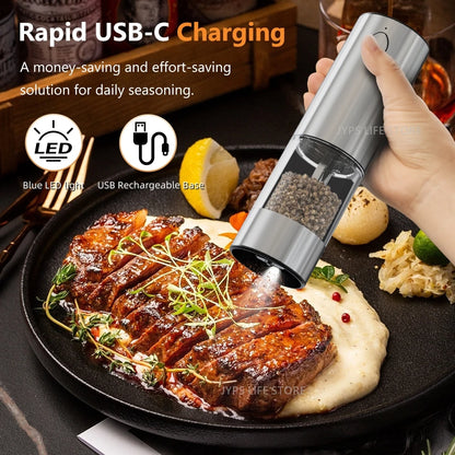 USB Electric Pepper & Salt Grinder
