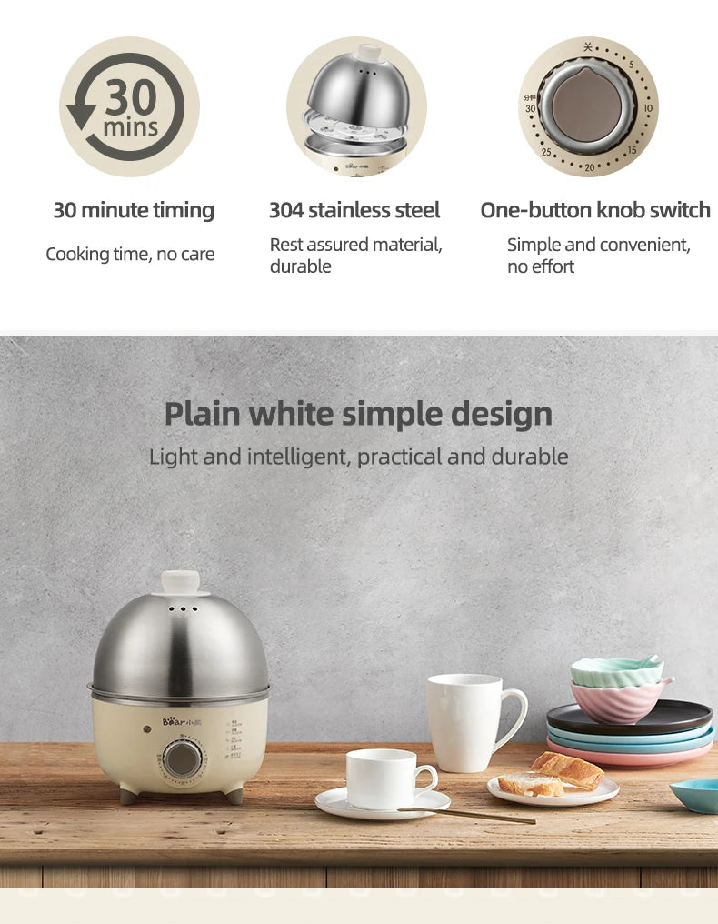 360W Automatic Egg Boiler/Steamer