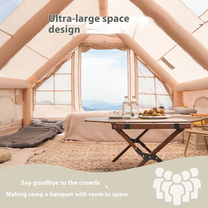 Luxury Inflatable Camping Tent (4/6/8 Person)