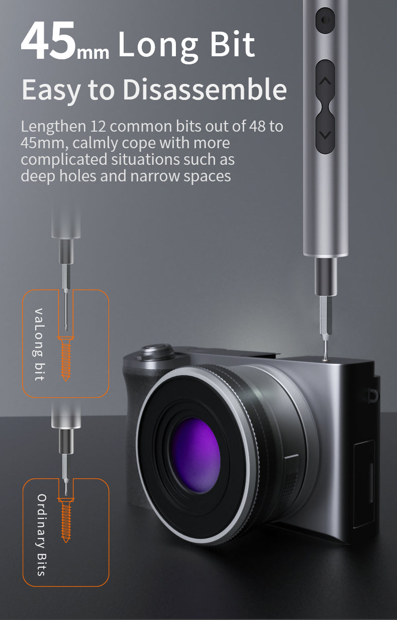 6-in-1 Electric Precision Screwdriver Set
