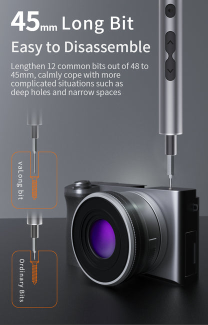 6-in-1 Electric Precision Screwdriver Set