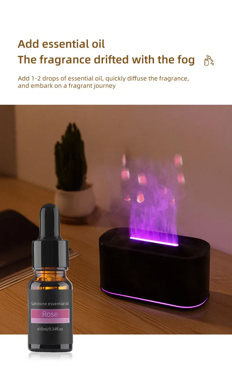 Flame Effect Essential Oil Diffuser