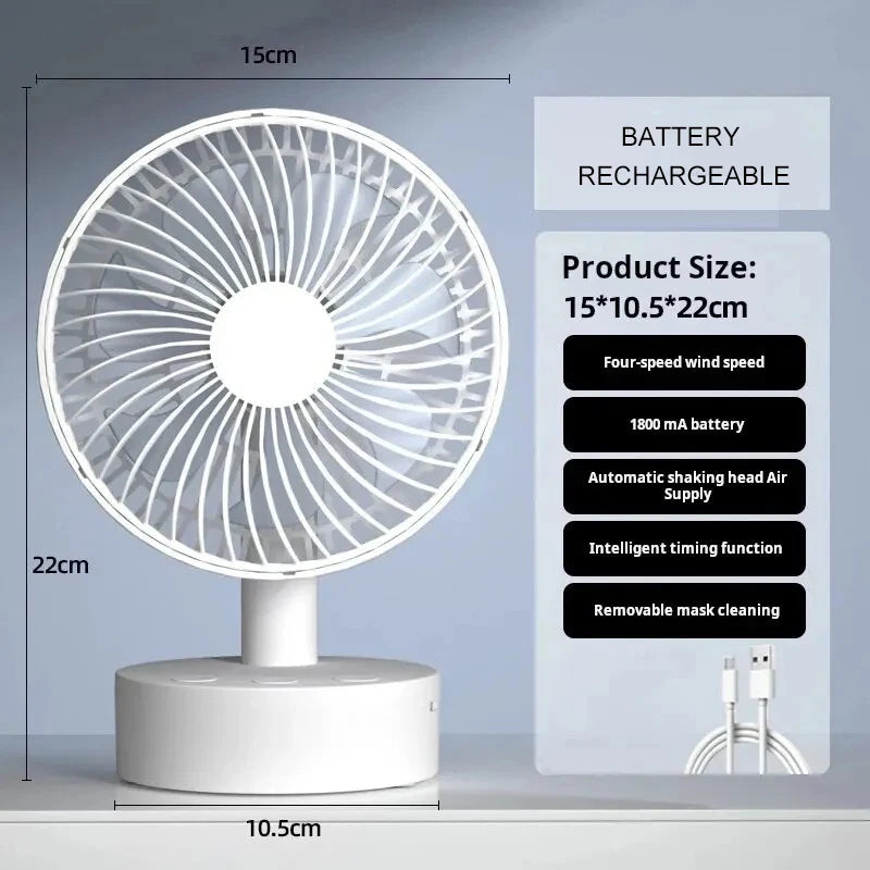 Xiaomi Youpin Portable Desktop Fan (4-Speed)