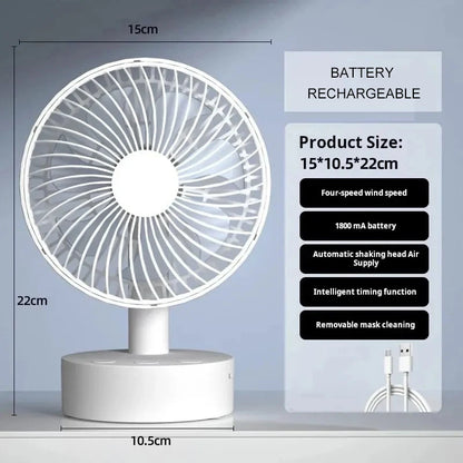 Xiaomi Youpin Portable Desktop Fan (4-Speed)