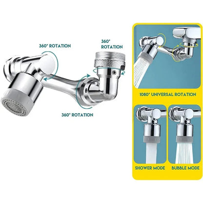 Rotatable Faucet Aerator Extender