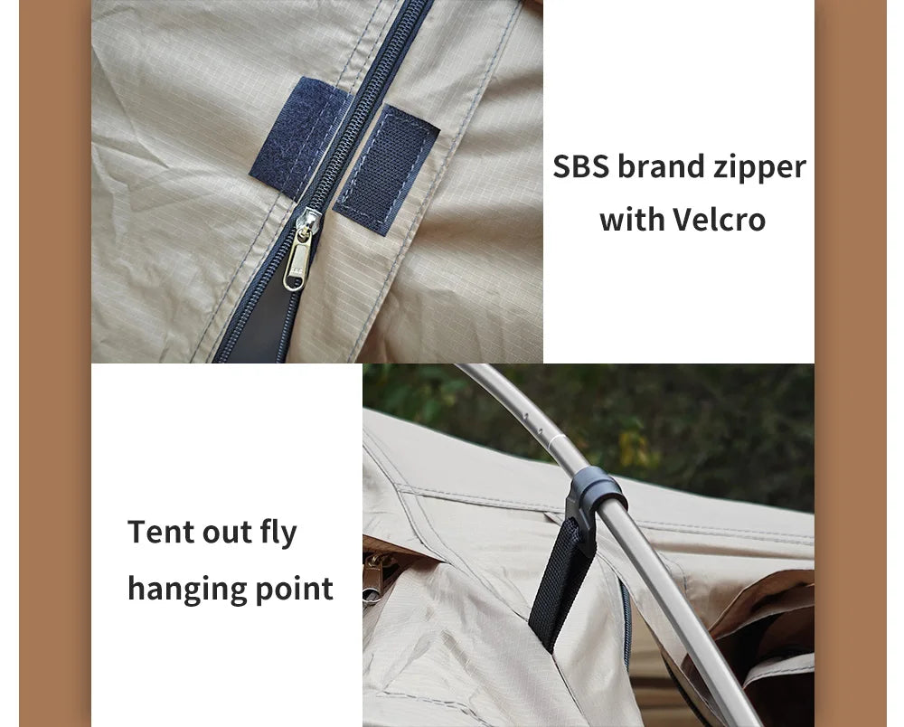 Fireproof Winter Hot Tent (2-Person)