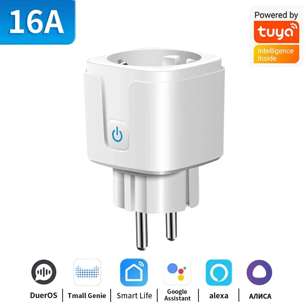 TNCE Tuya Smart Plug (WiFi/Zigbee, EU 16A/20A)