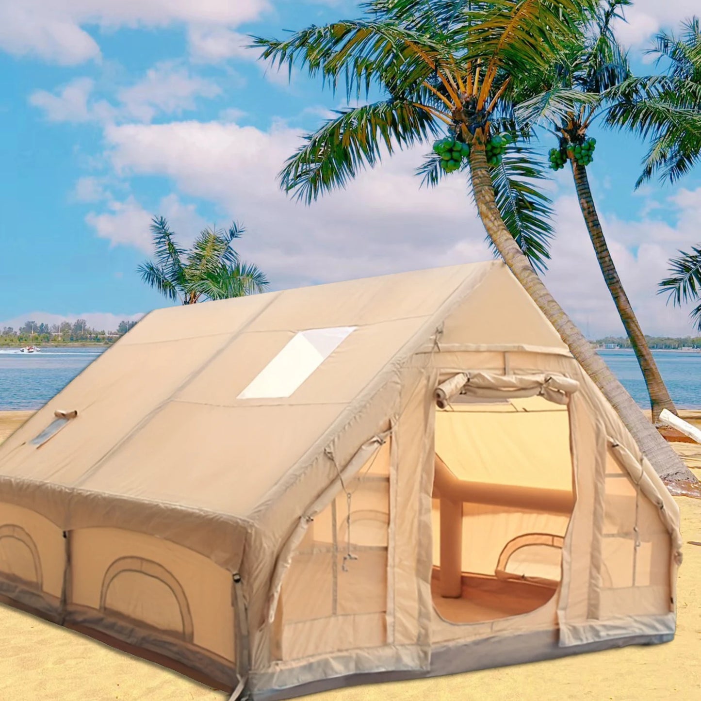 Inflatable Camping Tent (4–8 Person)