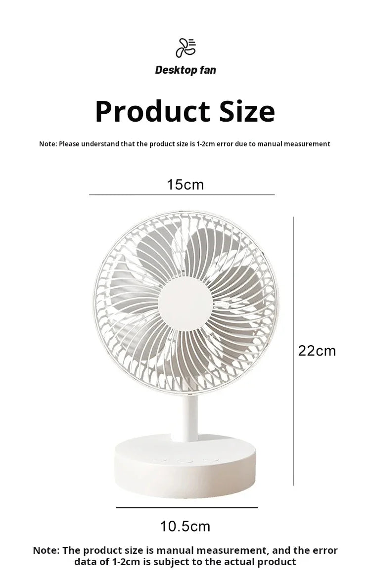 Xiaomi Youpin Portable Desktop Fan (4-Speed)