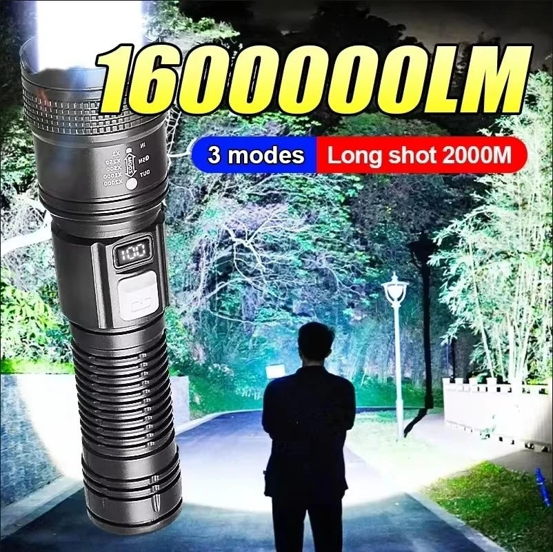 Super Bright USB Flashlight (Long Range)