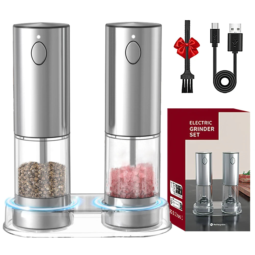 USB Electric Pepper & Salt Grinder